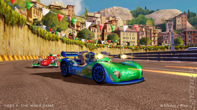 Cars 2: The Video Game - PS3 Screen