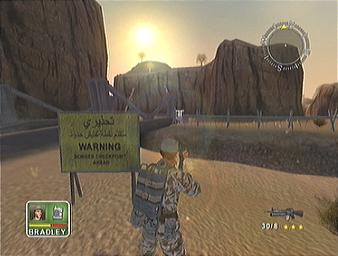 Conflict: Desert Storm - Xbox Screen