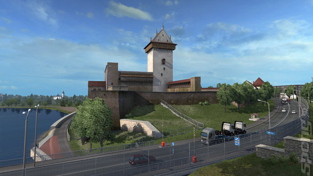 Euro Truck Simulator 2: Beyond the Baltic Sea Bundle - PC Screen