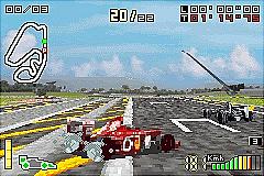 F1 2002 - GBA Screen
