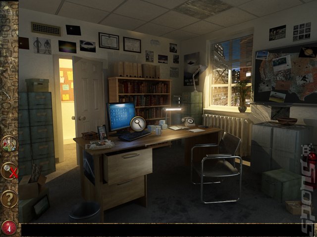 FBI: Paranormal Cases - PC Screen