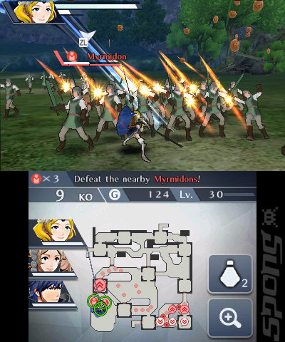 Fire Emblem Warriors - New 3DS Screen