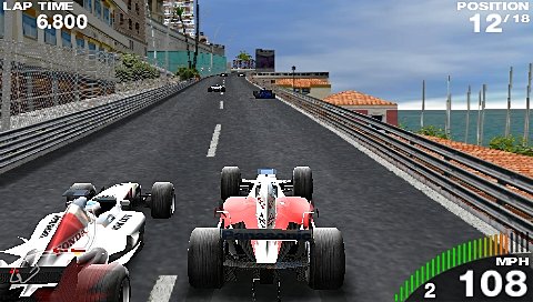 F1 Grand Prix - PSP Screen