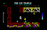 Ice Temple, The - C64 Screen