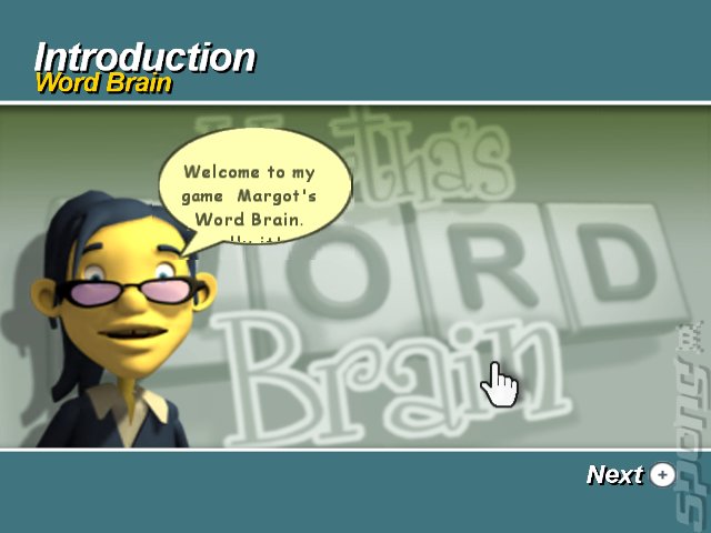 Margot�s Word Brain - Wii Screen