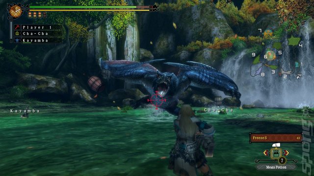 Monster Hunter 3: Ultimate - Wii U Screen