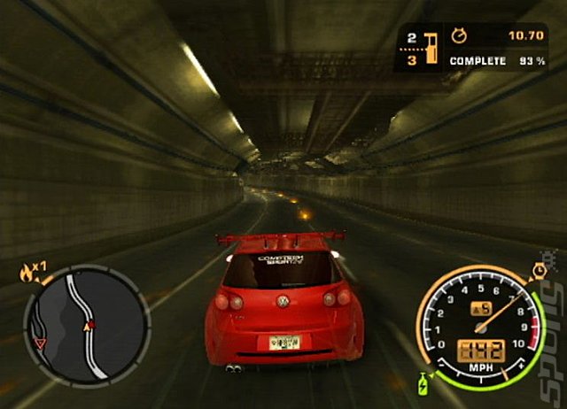 Need for Speed: Most Wanted - PS2 Screen