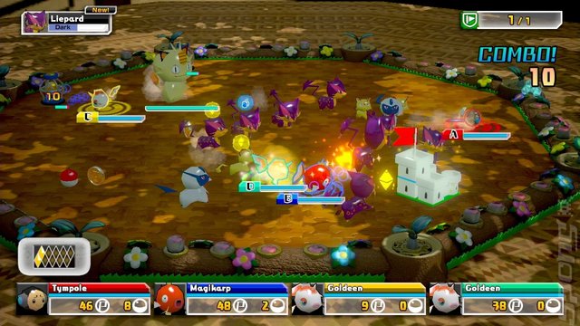 Pok�mon Rumble U - Wii U Screen