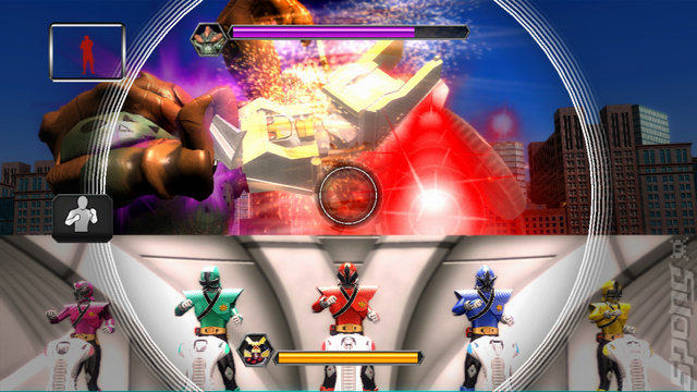 Power Rangers: Super Samurai - Xbox 360 Screen