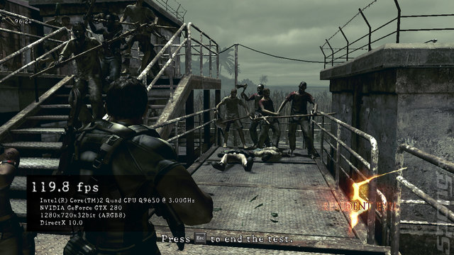 Resident Evil 5 - PC Screen