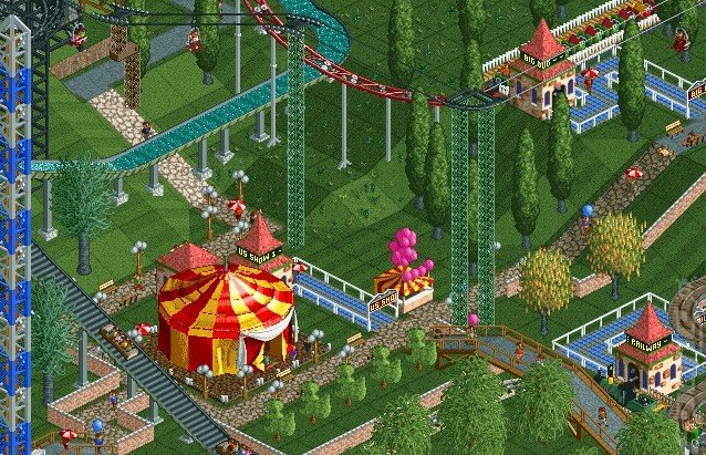 Rollercoaster Tycoon 1, 2 & 3 - PC Screen