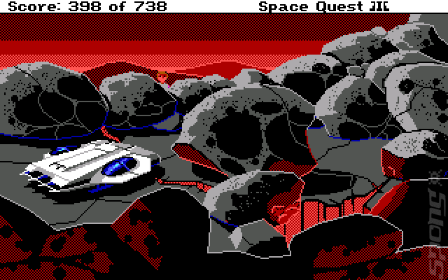 Space Quest 3: Pirates of Pestulon - Amiga Screen