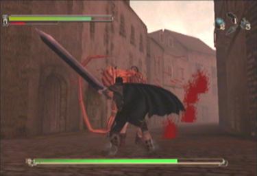 Sword Of The Berserk: Guts' Rage - Dreamcast Screen