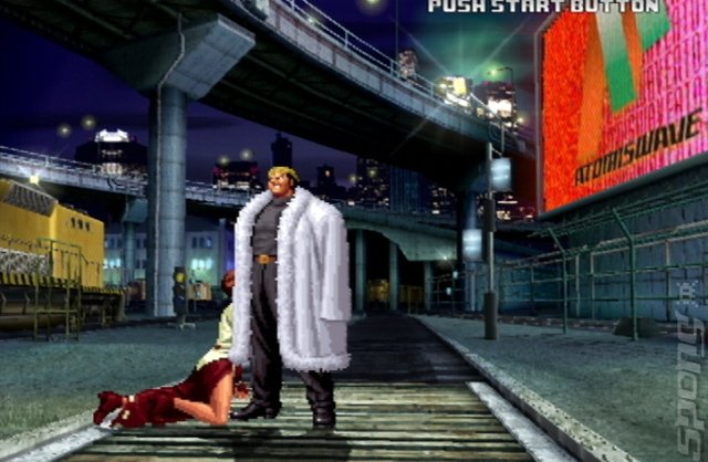 The King of Fighters NeoWave - PS2 Screen