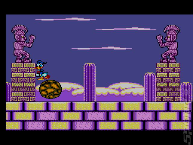 The Lucky Dime Caper starring Donald Duck - Sega Master System Screen