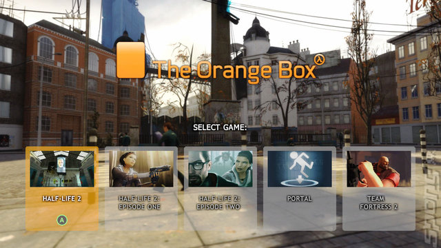 The Orange Box - Xbox 360 Screen