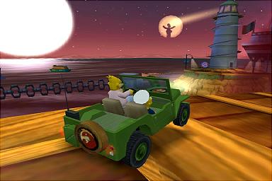 The Simpsons: Hit and Run - GameCube Screen