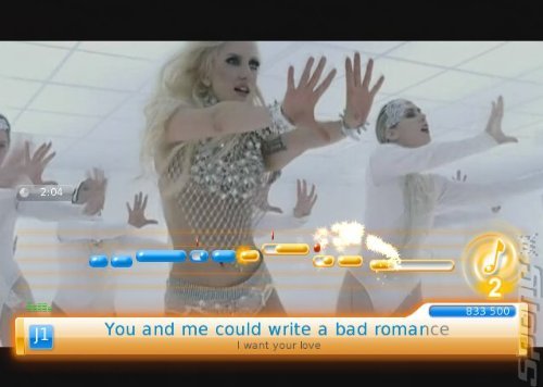 U-Sing 2 - Wii Screen