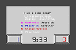 Five-a-Side Footy - C64 Screen