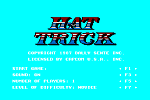 Hat Trick - C64 Screen