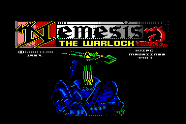 Nemesis The Warlock - C64 Screen