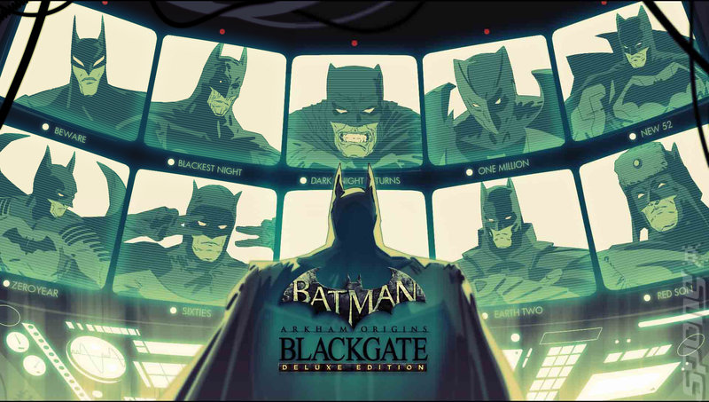 Batman: Arkham Origins Blackgate - PS3 Artwork