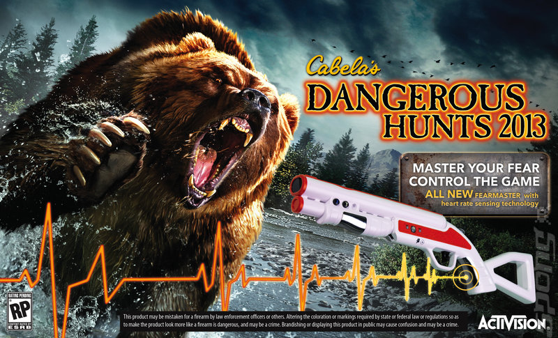 Cabela's Dangerous Hunts 2013 - PS3 Artwork