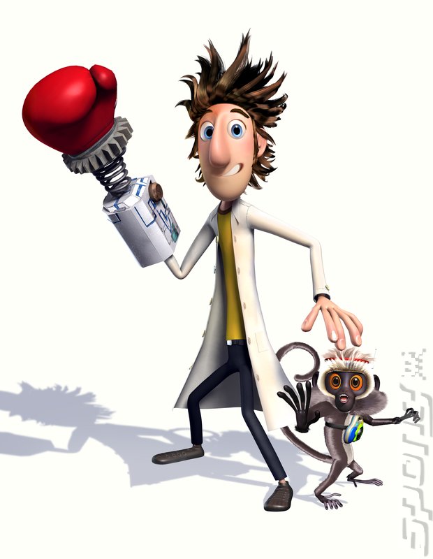 Cloudy With a Chance of Meatballs - Wii Artwork
