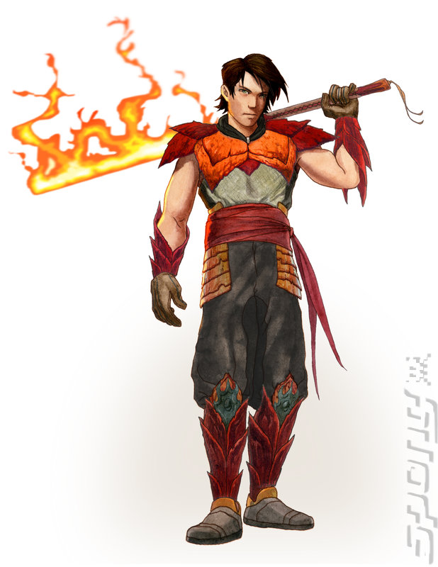 Dragon Blade: Wrath of Fire - Wii Artwork