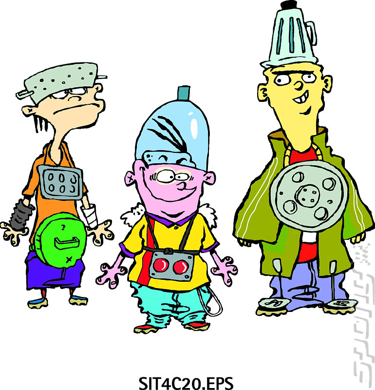 Ed, Edd 'n' Eddy: The Mis-Edventures - PS2 Artwork