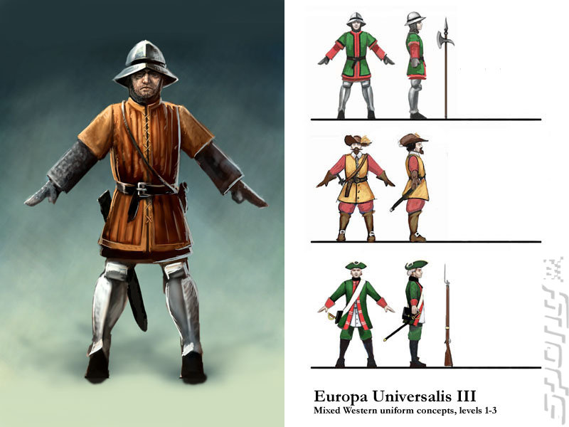 Europa Universalis III - PC Artwork