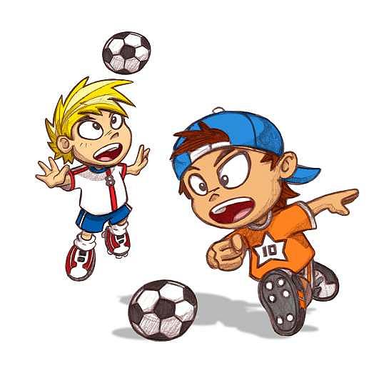 Kidz Sports: 11 & 5 A-Side Soccer - PS2 Artwork