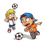 Kidz Sports: 11 & 5 A-Side Soccer - PS2 Artwork