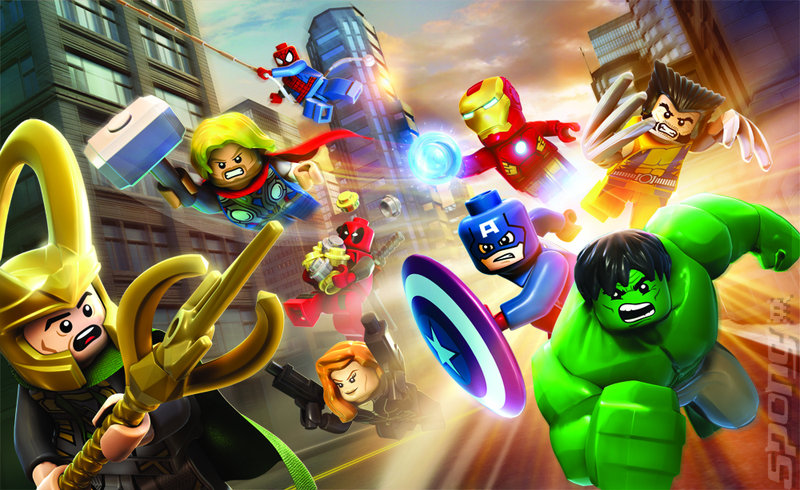 LEGO Marvel Super Heroes - PSVita Artwork