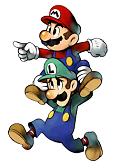 Mario and Luigi Superstar Saga - GBA Artwork
