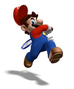 Mario Power Tennis - Wii Artwork