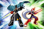 Mega Man Battle Network 5 Double Team DS - DS/DSi Artwork