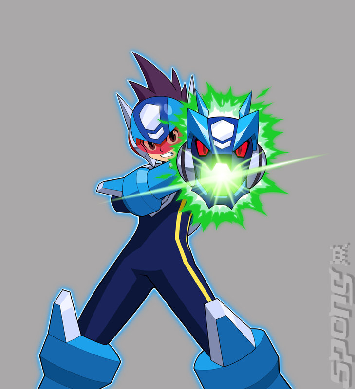 Mega Man Star Force 2: Zerker X Ninja - DS/DSi Artwork