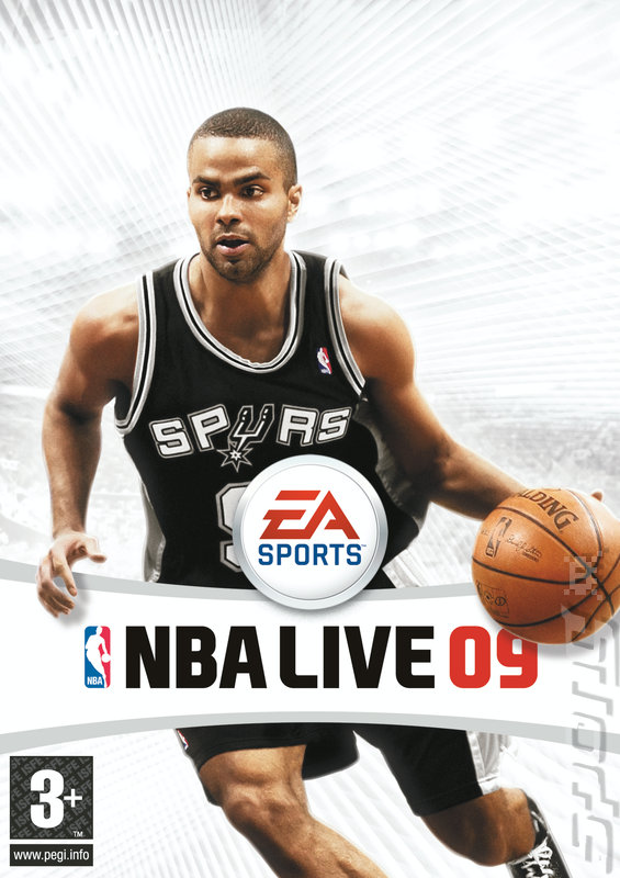 NBA Live 09 - PSP Artwork
