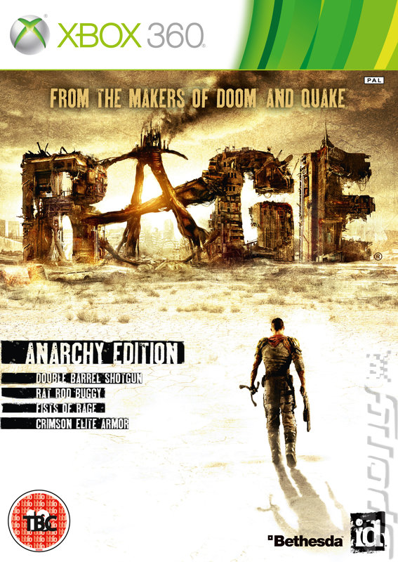 Rage - Xbox 360 Artwork
