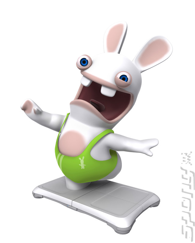 Rayman Raving Rabbids TV Party - Wii Artwork