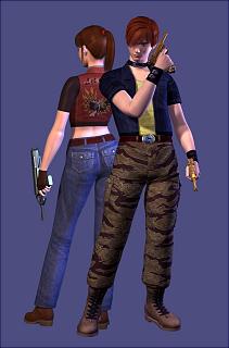 Resident Evil Gun Survivor 2: Code Veronica - PS2 Artwork