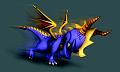 Spyro: Year of the Dragon - PlayStation Artwork