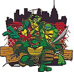 Teenage Mutant Ninja Turtles: Mutant Melee - PS2 Artwork
