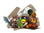 The Legend of Zelda: Spirit Tracks - DS/DSi Artwork