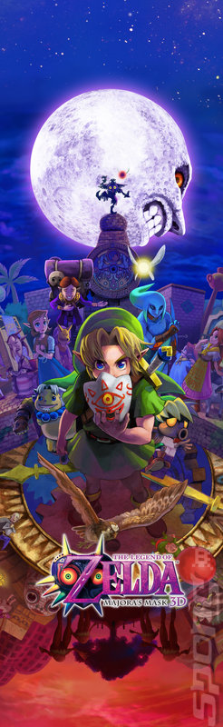 The Legend of Zelda: Majora's Mask 3D - 3DS/2DS Artwork