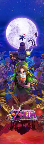 The Legend of Zelda: Majora's Mask 3D - 3DS/2DS Artwork