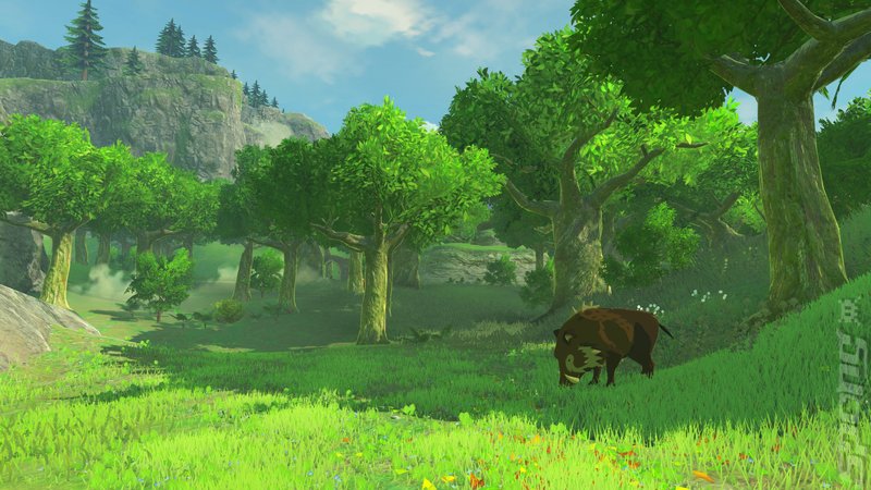 The Legend of Zelda: Breath of the Wild - Wii U Artwork
