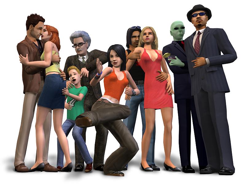 The Sims 2 - PSP Artwork
