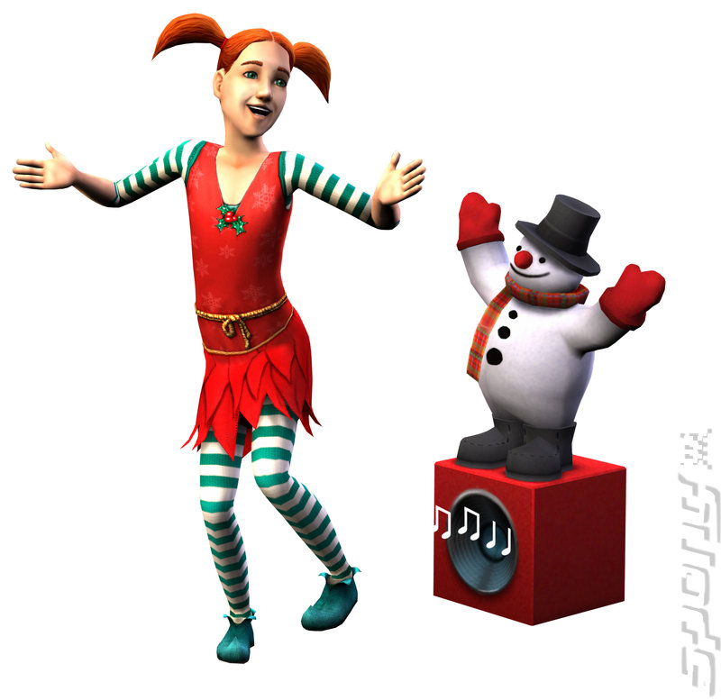 The Sims 2 Festive Holiday Stuff - PC Artwork
